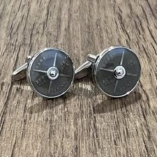 45LBS Barbell Weight Plates Cufflinks For Men Birthday Wedding Gift