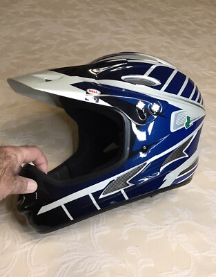 Bell Exodus Full Face Youth Motocross Helmet With Chin Bar Good Condition  Size M