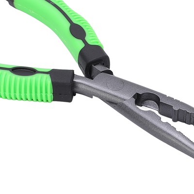 (7inch Gesamtlänge) Multifunction Fishing Line Cutter Zangen Schere Karpfen ZV