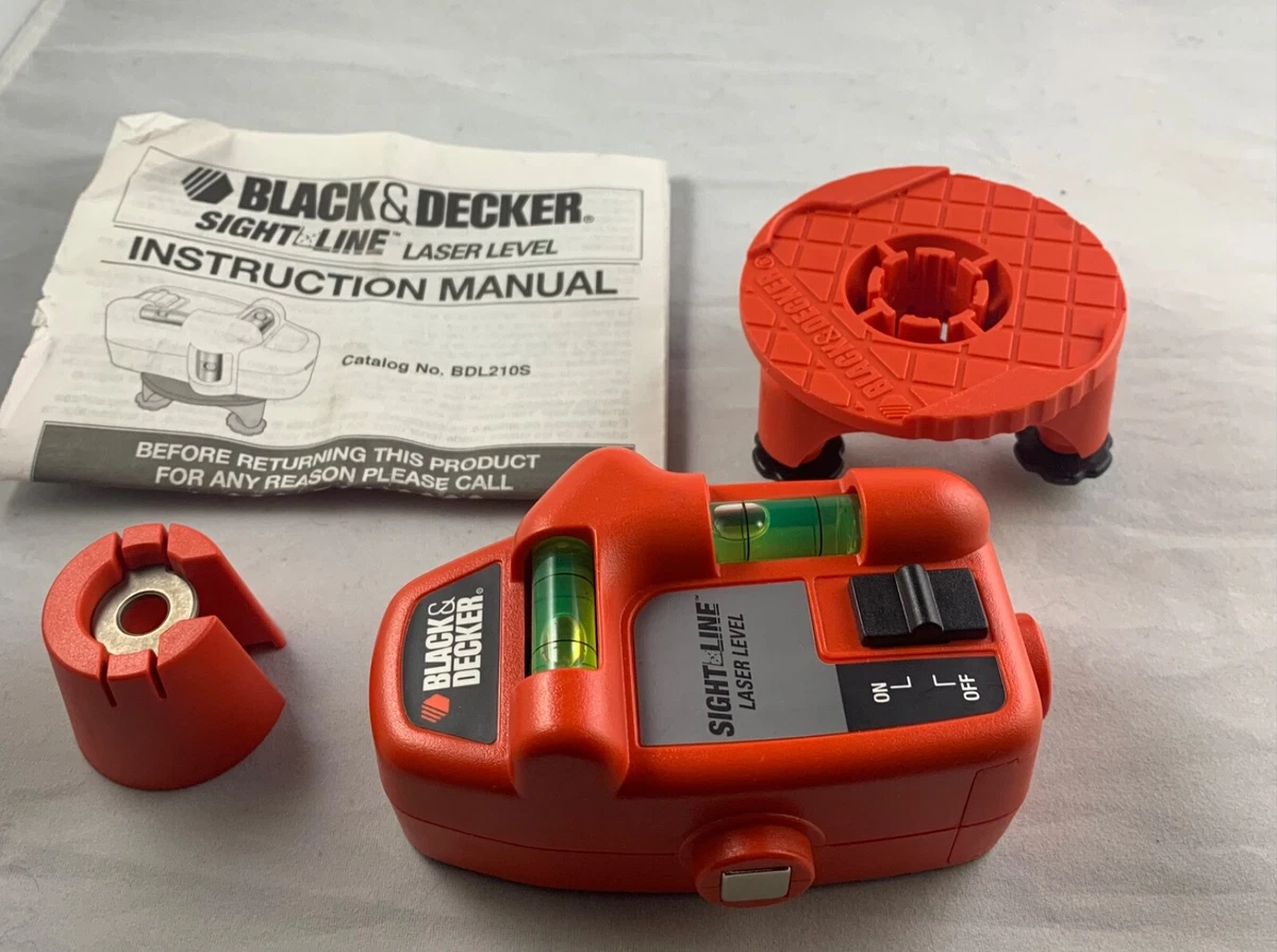 Black and Decker SIGHTLINE Laser Level