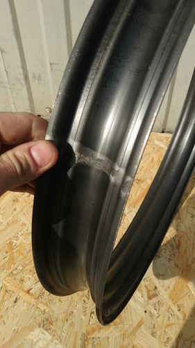 Wheel Rim no holes 19-2,15 Invader Custom Harley Chopper Bobber Yamaha Kawasaki - Video 1 di 1