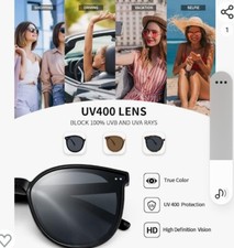 Round Polarized Sunglasses for Women Men Circle Sun Glasses UV400 Retro Style...