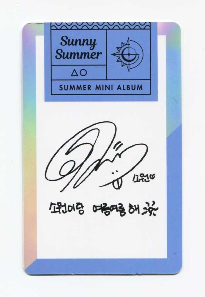 GFRIEND - Summer Mini Album [SUNNY SUMMER] OFFICIAL PHOTOCARD | eBay