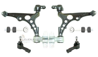 CITROEN DISPATCH FRONT 2 LOWER SUSPENSION WISHBONE ARMS 2 TRACK ROD ENDS 2 LINKS