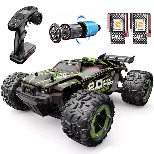 DEERC 302E RC Car 4WD 1/18 Off-Road Brushless 60KM/H High Speed 40Mins RC Truck - Picture 1 of 12