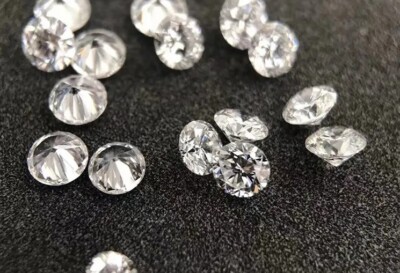MM SIZE G-H, SI, Pieces White LAB Created CVD Diamonds