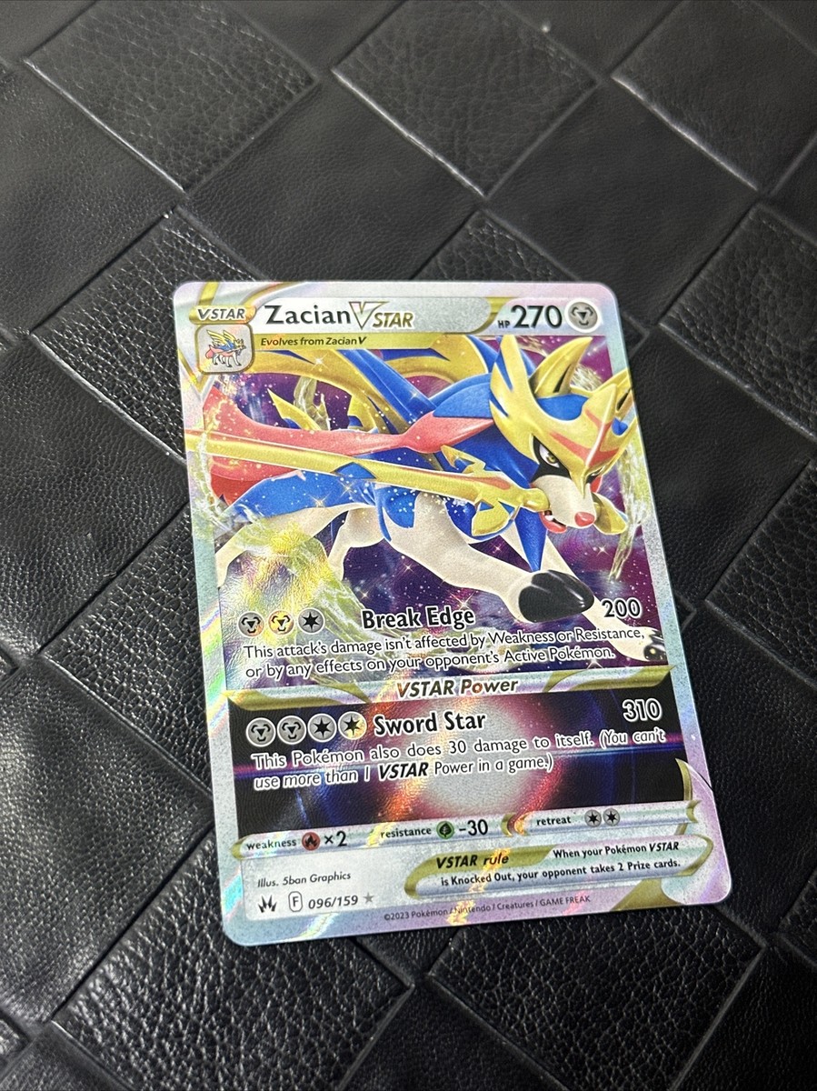 Pokemon TCG - Zacian VSTAR - 095/159 Crown Zenith - Ultra Rare