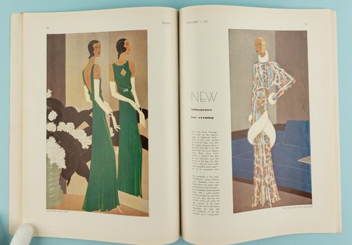 Vintage Original Vogue Magazine November 1st 1931, Cover Artist Carl Erickson - Picture 13 of 17