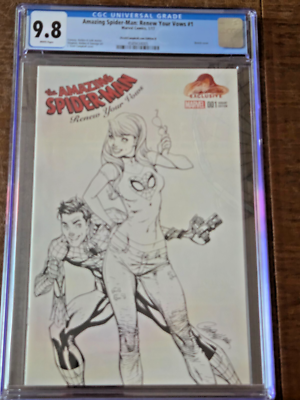 #ad #ad The Amazing Spider Man Renew Your Vows #1 CGC 9.8 2017 Cvr B. J Scott Campbell $110.00