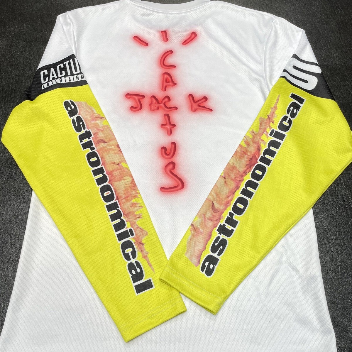 Travis Scott Cactus Jack Gaming Long Sleeve Astronomical Travis Scott Cactus Jack Gaming Long Sleeve Astronomical