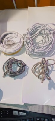 LOT OF 8 ETHERNET CABLES & SPECTRUM INTERNET SELF INSTALL KIT | eBay