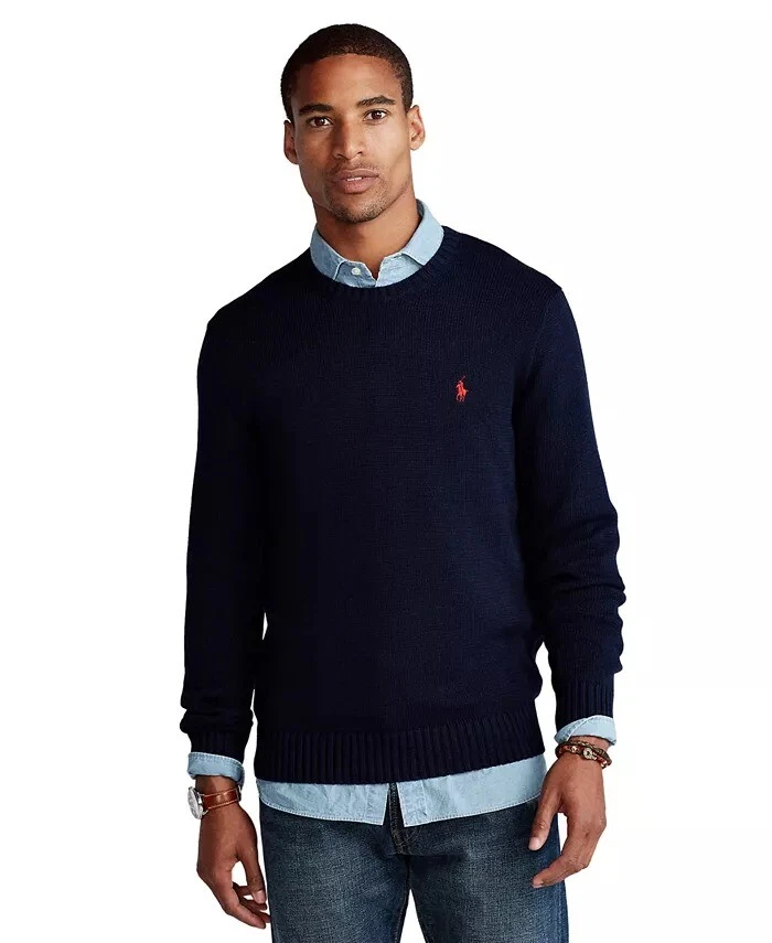 Cotton shop crewneck sweater