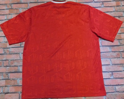Umbro Football Shirt Vintage Made In England (015) Size XL