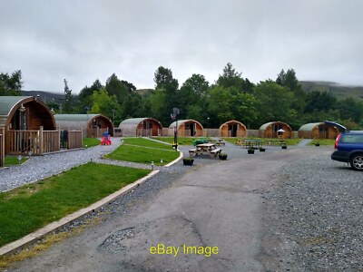 Foto 6x4 Sieben von acht Sieben der acht Glamping Pods die um 2021 gewesen sind