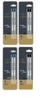Parker Quink Flow Ball Point Pen Refill Blue Black Ink Fine Medium Point New