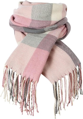 Womens Scarf Fashion Long Plaid Shawls Wraps Big Grid Winter Warm Lattice Large