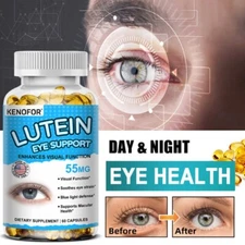 Eye Support With Lutein and Zeaxanthin Capsules Enhances Visual Capabilities