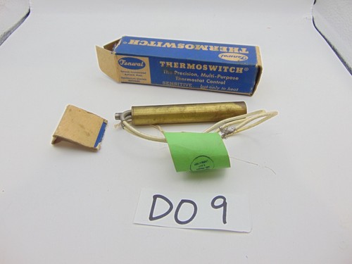 NOS Fenwal 17000 Thermoswitch Temperature Control 92 Degrees F 3/8 1950's