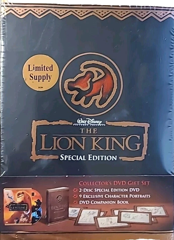 The Lion King Box Set DVDs