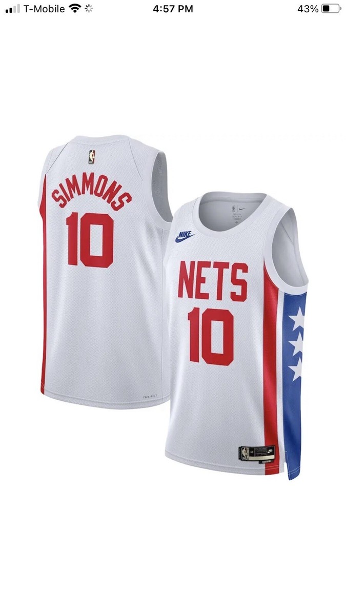 Ben Simmons Brooklyn Nets Nike Classic Edition Swingman Jersey