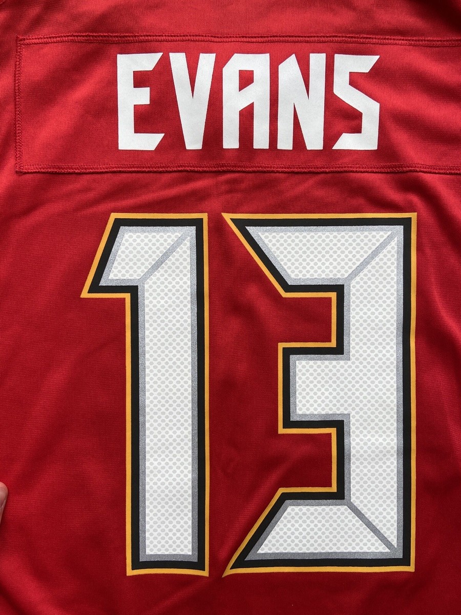 TAMPA BAY BUCCANEERS NFL SHIRT JERSEY NIKE 649076-657 XL MEN RED