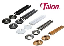 Talon Snappit 15mm Radiator Tail Kits Pipe Cover & Collar Sets Various Colours