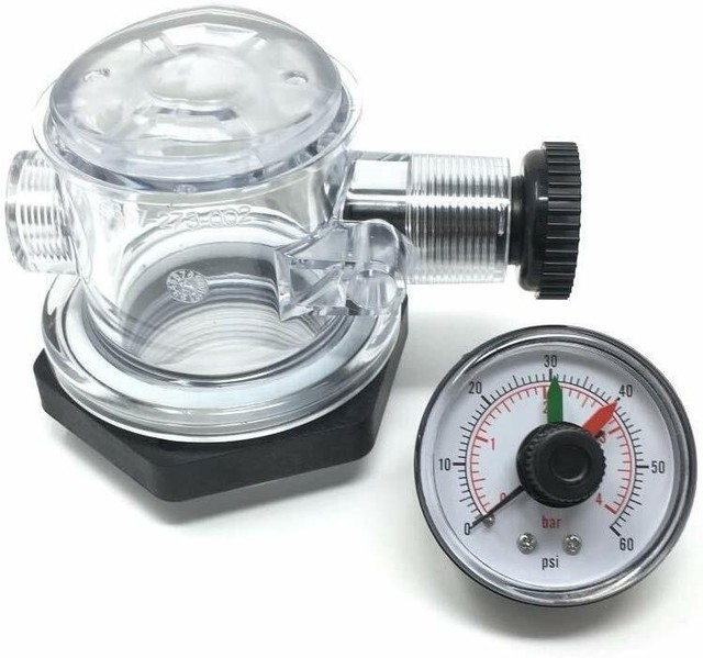 Sand Filter Manual Air Relief Valve w/ Gauge Replacement 273564 or