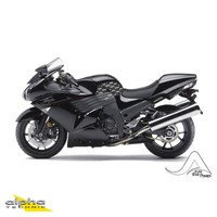 StompGrip Klar, Kawasaki ZZR1400, 2006-11 ZZR1400 ZXT40C