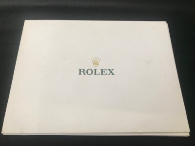 Watch Catalog / Catalogue montres ROLEX 54 Seiten in 2 Katalogen auf Französisch