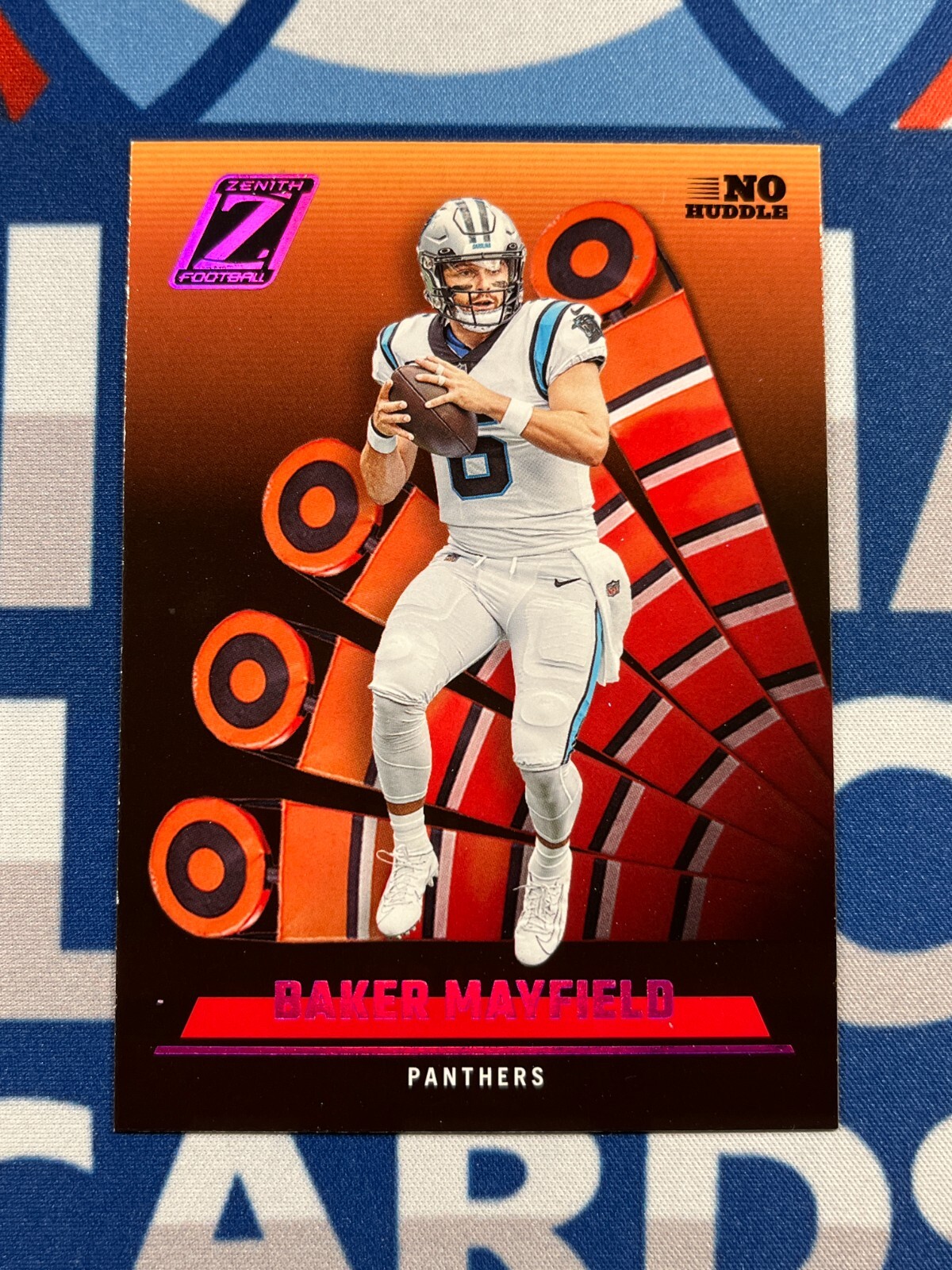 2022 Panini Zenith No Huddle Pink Baker Mayfield #68
