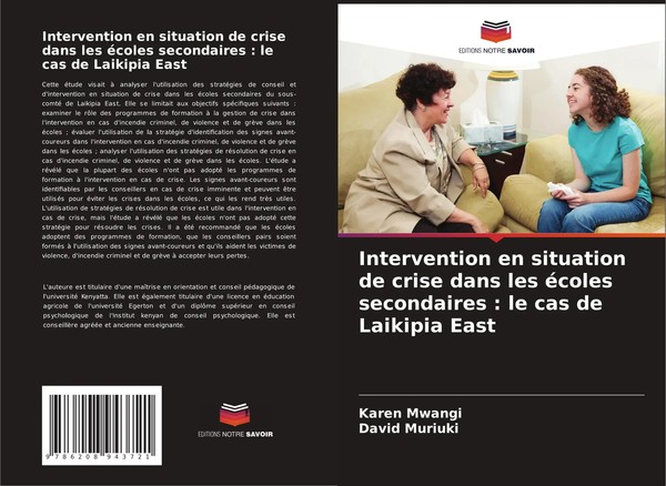 Karen Mwangi (U. A.) | Intervention En Situation De Crise Dans Les éColes...-image