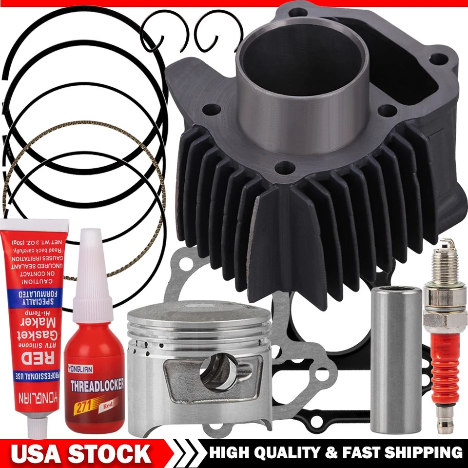 Kit de reconstrucción de extremo superior para junta de pistón de cilindro Yamaha Badger 80 YFM80 1985-2001 Foto 2 de 4