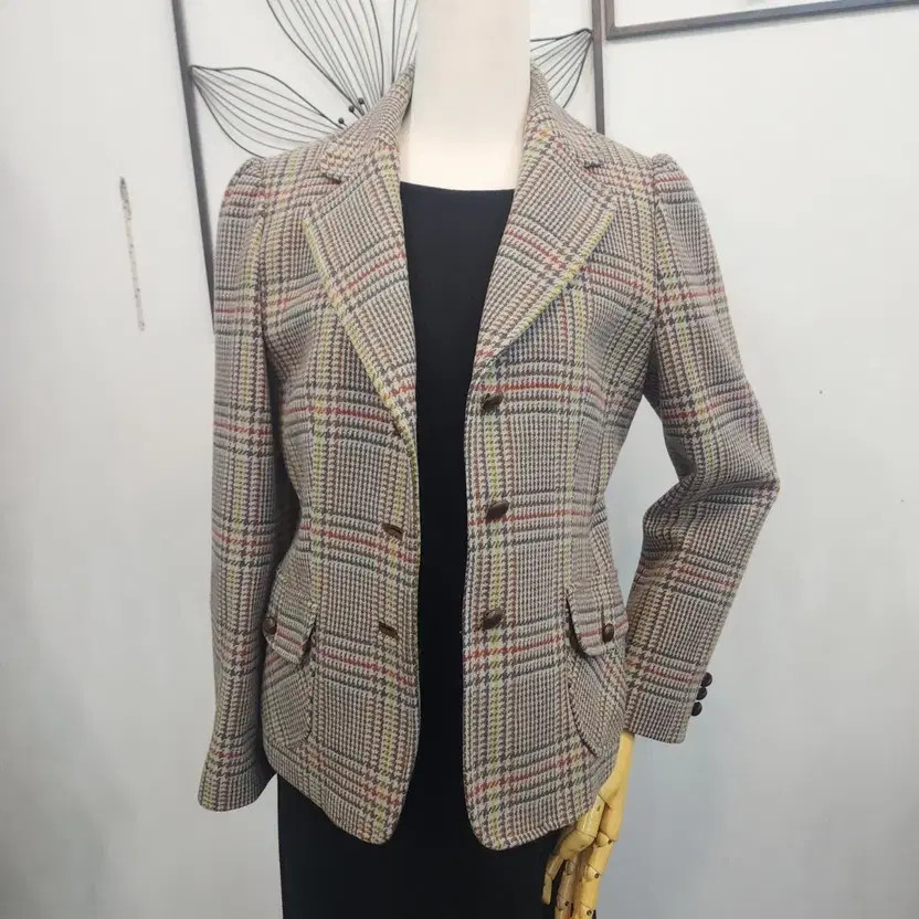 KEITH Women's Checked Pattern Jacket Casual Forma… - image 1