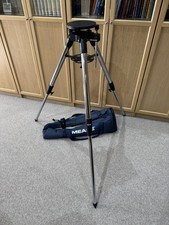 Meade #884 Deluxe Field Tripod with Equatorial Wedge, Metal Tray & Bag.