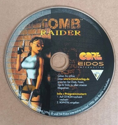 PC-Spiel Tomb Raider (1996; Eidos, CORE; Lara Croft