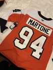 Porter Martone Flyers Fanatics Authentic 50 Fight Strap NWT Bernie Patch Rare — photo 6