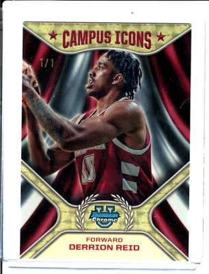 Derrion Reid  |  *SUPERFRACTOR* - 1 of 1 Campus Icons - 2024 Bowman Chrome U