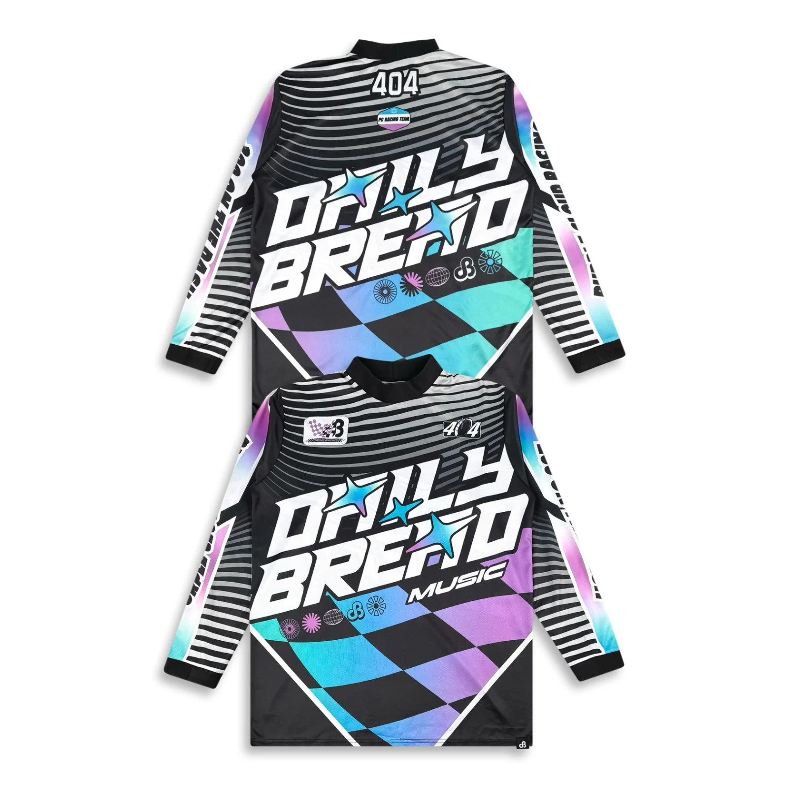 Daily Bread Purple Cloud Racing Moto Jersey