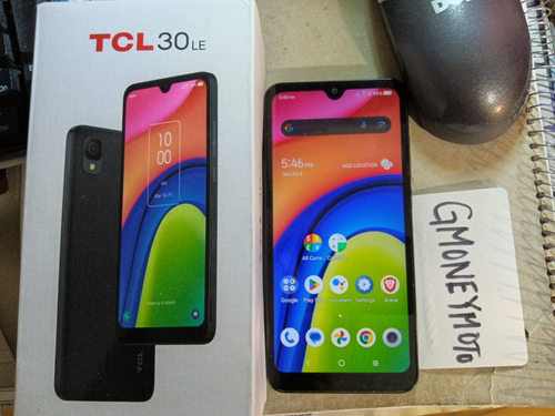 Smartphone TCL 30 LE 4188S 4G LTE Bloccato Verizon - Nuovo (Senza Caricatore)