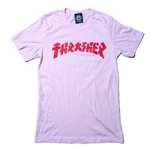 Thrasher Magazine Pink Skateboarding Skater T...