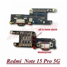 OEM Type-C Charging Port Mic Connector Jack Sim Board For Redmi Note 15 Pro 5G