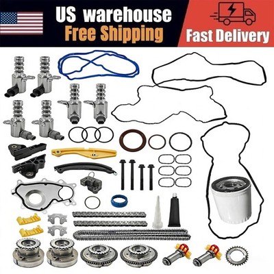 Complete Timing Kit w/ Solenoids For 2013-2016 Ford F-150 F150 3.5L Ecoboost New