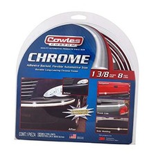 - Premium Universal Body Molding for All Vehicles - 1 3/8 in by 8 ft Chrome