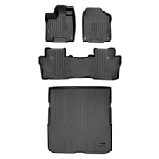 SMARTLINER A0200/B0200/D0200 2-Row Floor Liners & Behind Second Cargo Liner