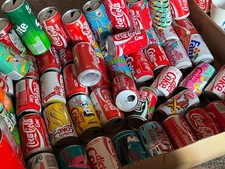 Coca-Cola Dosen Sammlung ca. 55 St&uuml;ck Cherry Coke Diet Coke Vintage 80er 90er