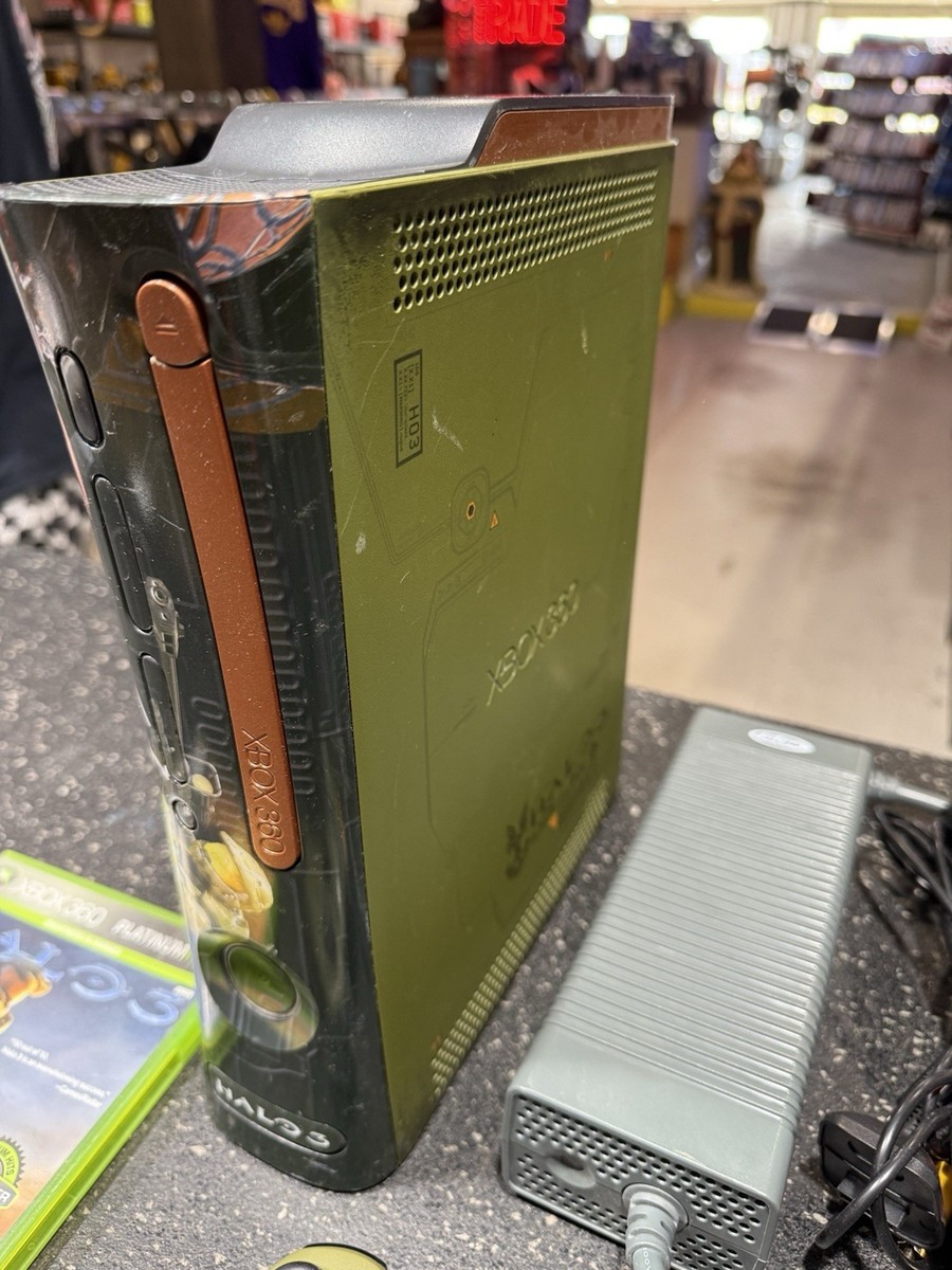 Microsoft Xbox 360 Halo 3 Special Edition 20GB Green & Gold
