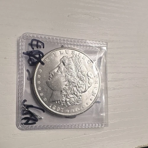 1897 Morgan Silver Dollar Philadelphia Business Strike 0.9 Fineness KM#110