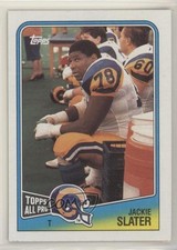 1988 Topps Jackie Slater #295 HOF 2k3