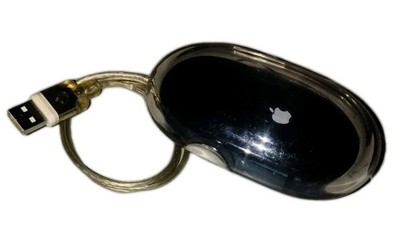 Original Apple Pro Maus Mouse USB black Power Macintosh G3 G4 iMac Mac mini Cube
