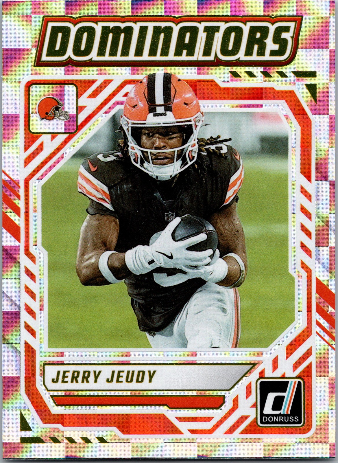 2025 Donruss #DOM-JJY Jerry Jeudy Dominators